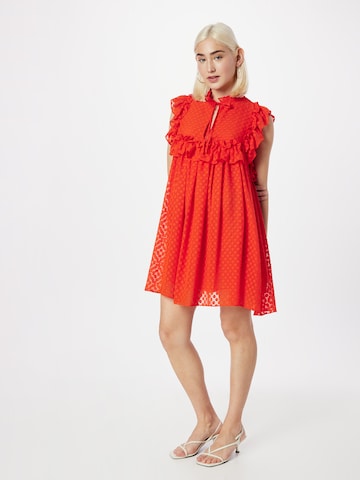 Stella Nova - Vestido 'LELA' em vermelho: frente