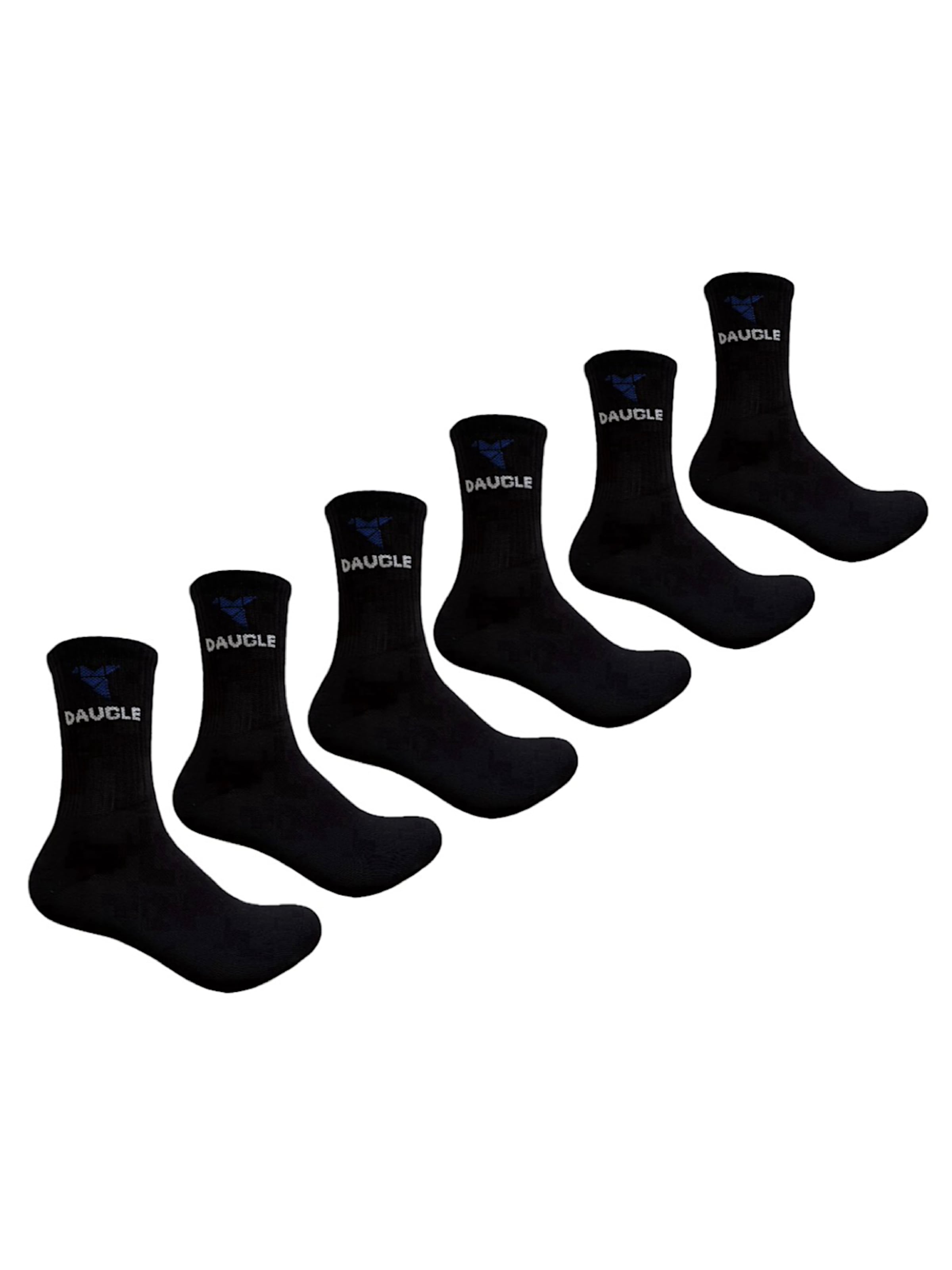 DAUGLE - Calcetines en negro: frente