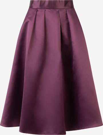 APART Skirt in Dark Purple ABOUT YOU - Main Image