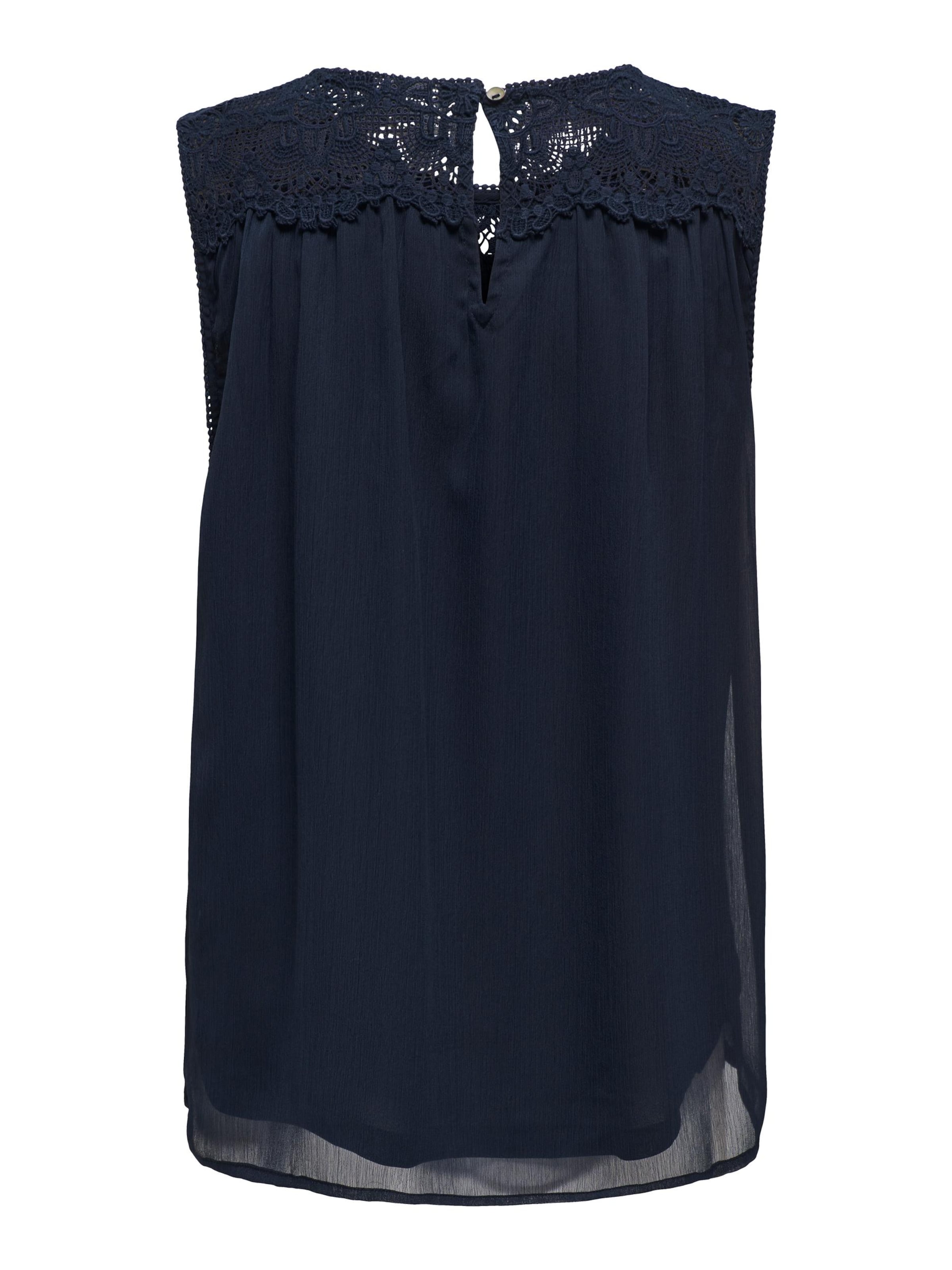 JDY - Blusa 'SHIVA' em azul: frente
