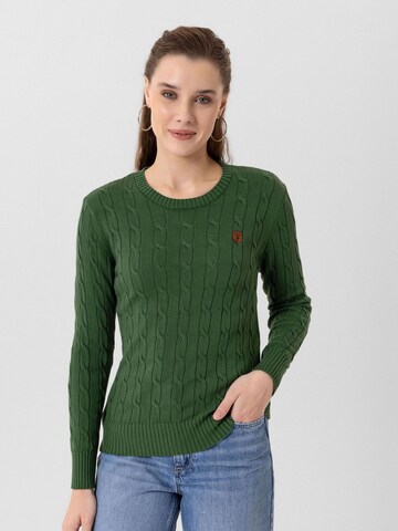 Jacey Quinn - Jersey 'Emelia' en verde