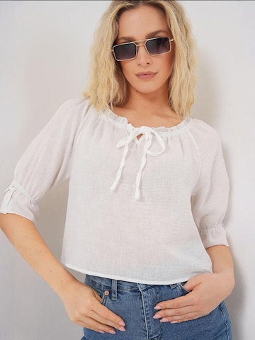 Camicia da donna di Bigdart in bianco