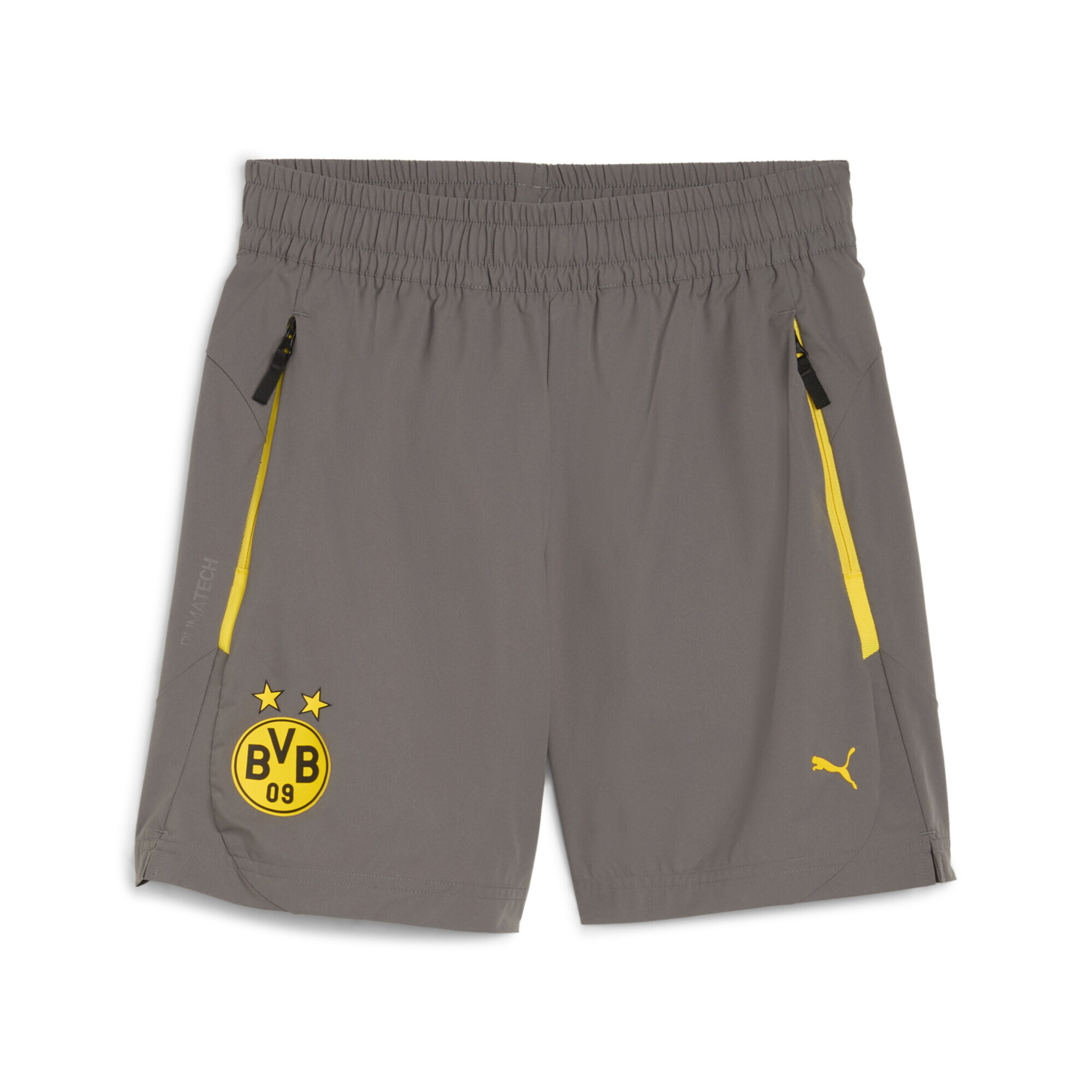 PUMA Regular Sportbroek 'Borussia Dortmund' in Grijs: voorkant