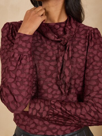 love & roses Blouse in Red