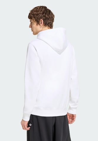Sweat-shirt 'Trefoil Essentials' ADIDAS ORIGINALS en blanc