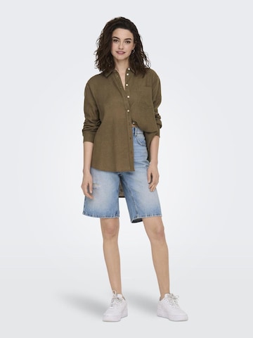 ONLY Bluse 'ONLTokyo' i brun