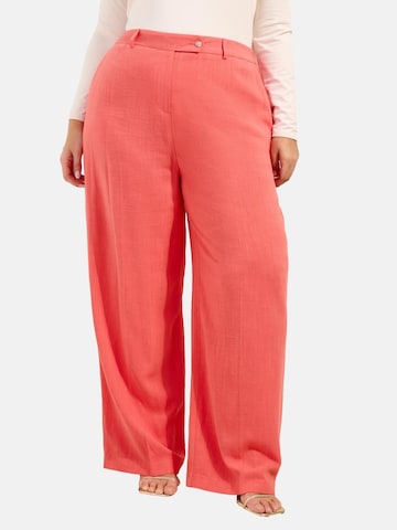 Friends Like These Wide Leg Hose in Orange: Vorderseite