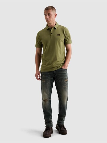 PME Legend Bluser & t-shirts 'American Classic polo shirt with flight pocket' i grøn