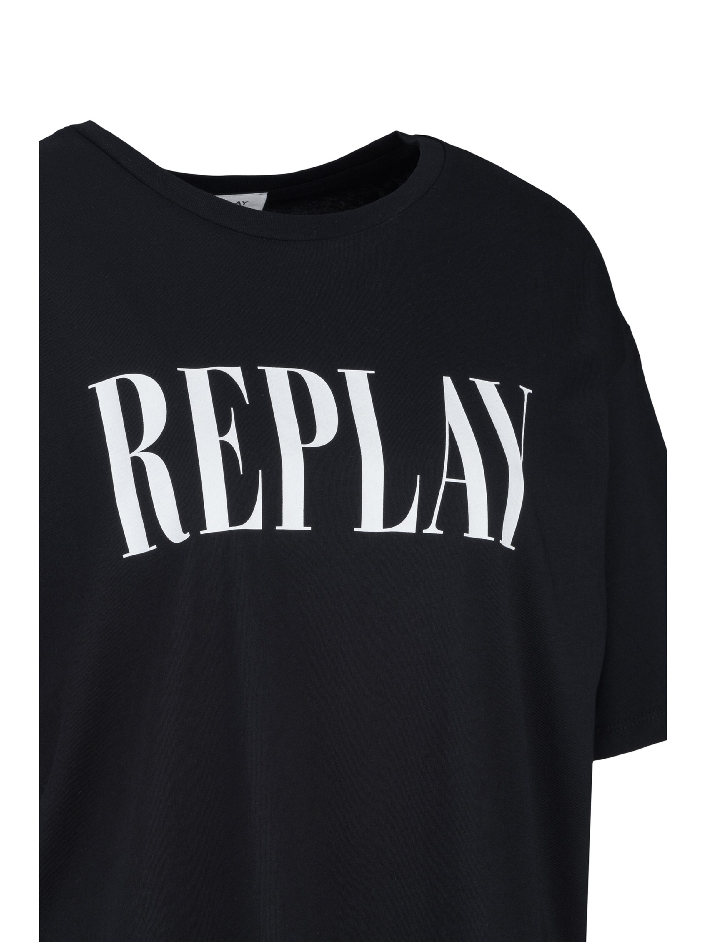 REPLAY Shirt in Black