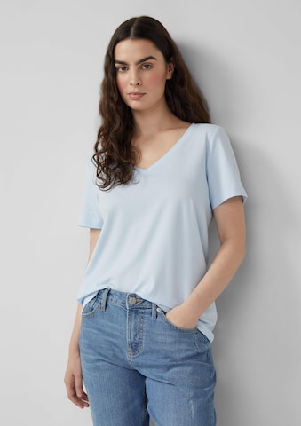 s.Oliver Shirt in Blauw: voorkant