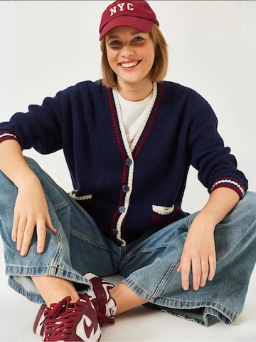 Bianco Lucci - Casaco de malha em azul