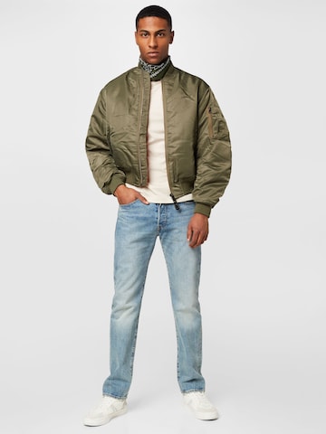 Schott NYC Jacke  'AIRFORCE90' in Grün