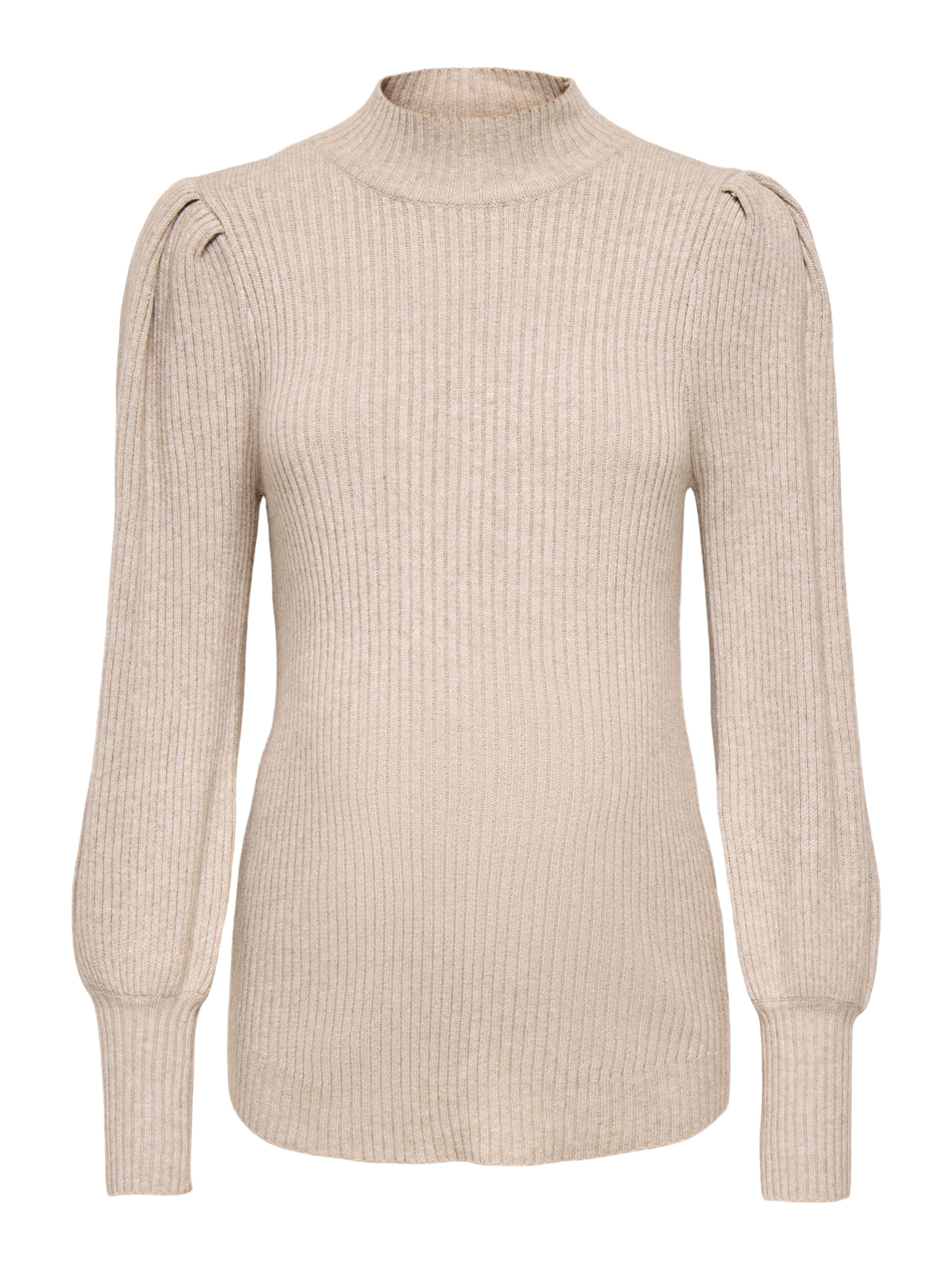 Only Maternity Pulover 'OLMKatia' | rjava barva: sprednja stran