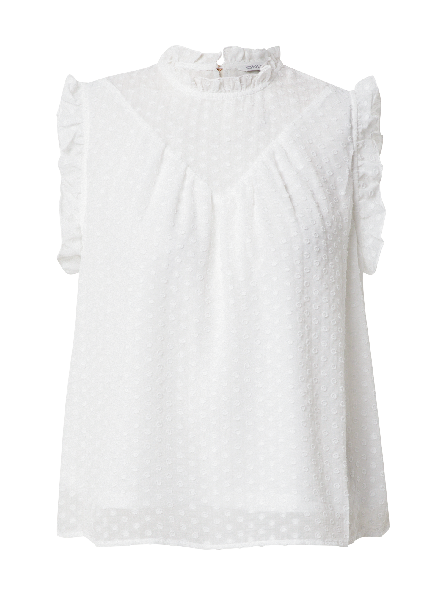 ssIy6 Koszulki & topy ONLY Bluzka Felice w kolorze Białym 