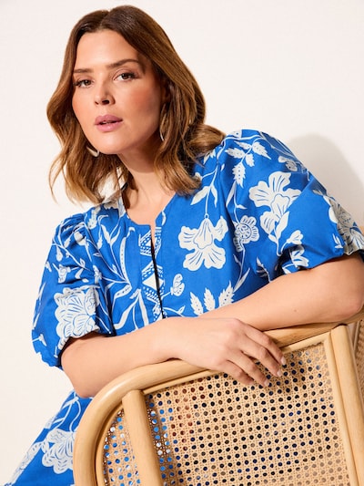 Lipsy Šaty - modrá / biela, Produkt