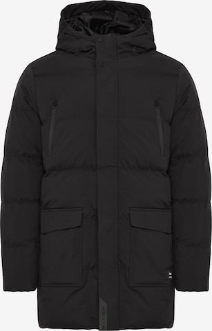 !Solid Winter Jacket in Black: front