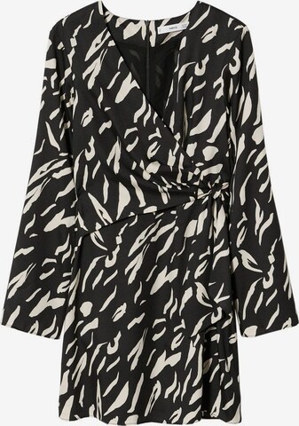 Robe 'Inka' MANGO en noir : devant