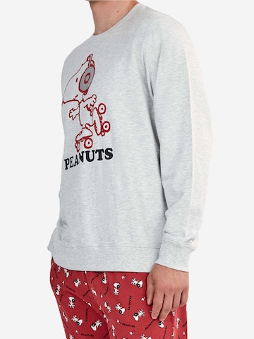 Gisela Pyjamas lang 'Snoopy' i grå