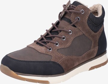 Rieker Lace-Up Boots ' B2044 ' in Brown: front