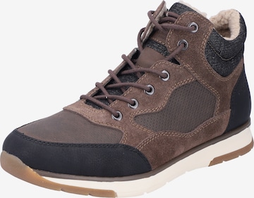 Rieker Lace-Up Boots ' B2044 ' in Brown: front