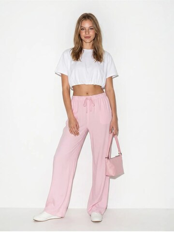 Bianco Lucci Loose fit Pants 'Hose' in Pink