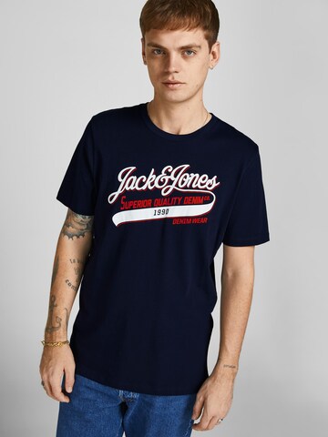 JACK & JONES Tričko – modrá