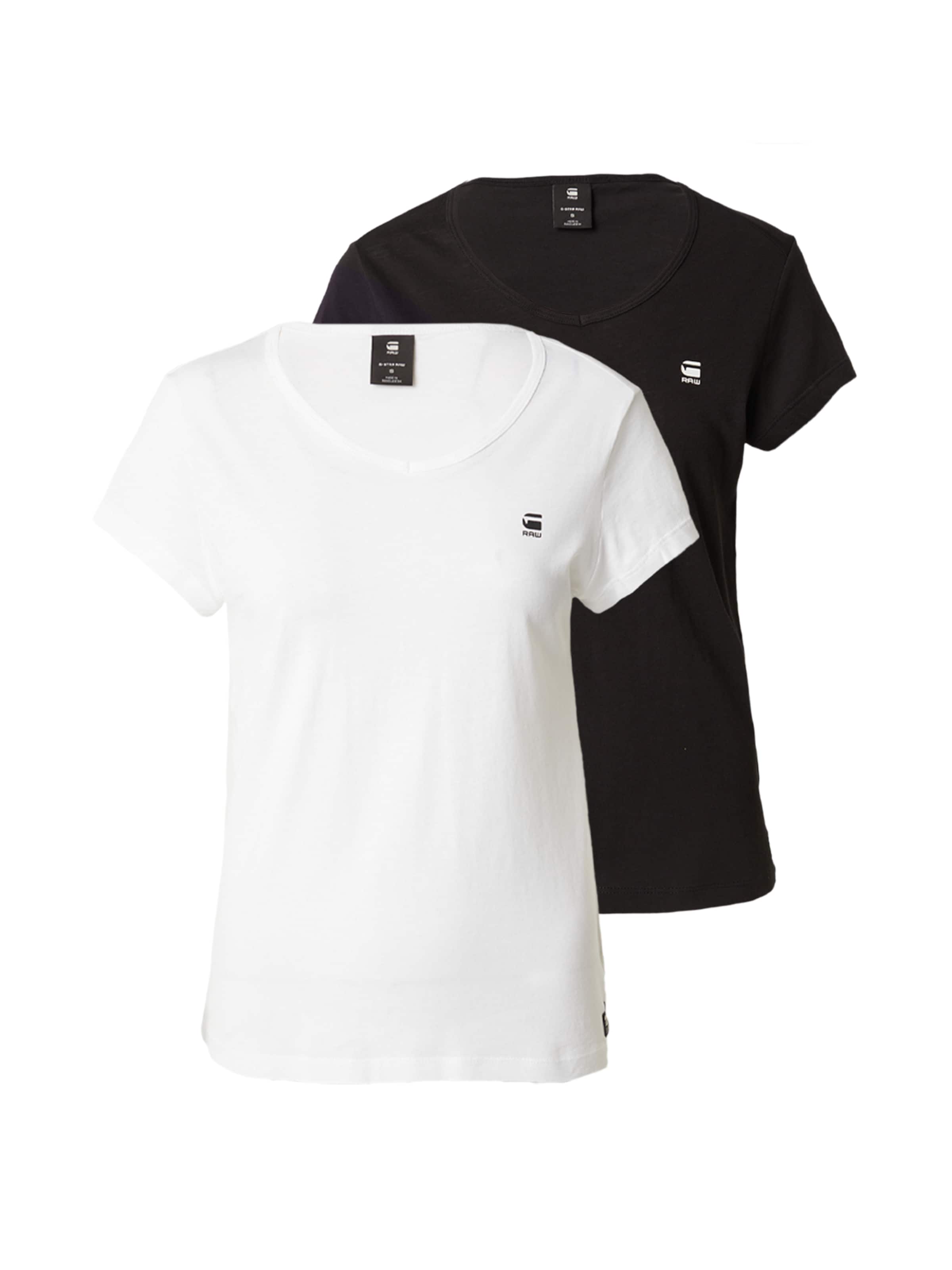 T-shirt 'Eyben' G-STAR en noir : devant