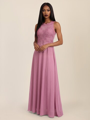 APART Evening Dress in Pink: front