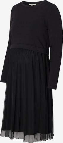 Robe Esprit Maternity en noir : devant