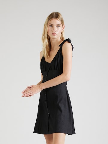 Dorothy Perkins Shirt dress in Black: front