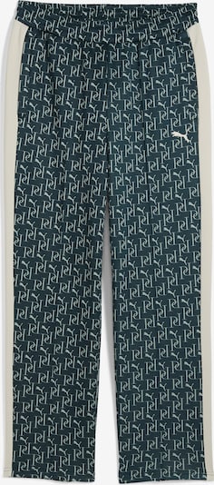 PUMA Workout Pants 'T7' in Dark green / White, Item view