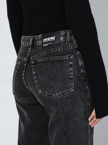 Dr. Denim Regular Jeans 'Addy Mid Straight' in Black