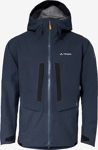 VAUDE Outdoorjacke 'Monviso' in Blau: Vorderseite