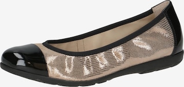 CAPRICE Ballerina in Beige: Vorderseite