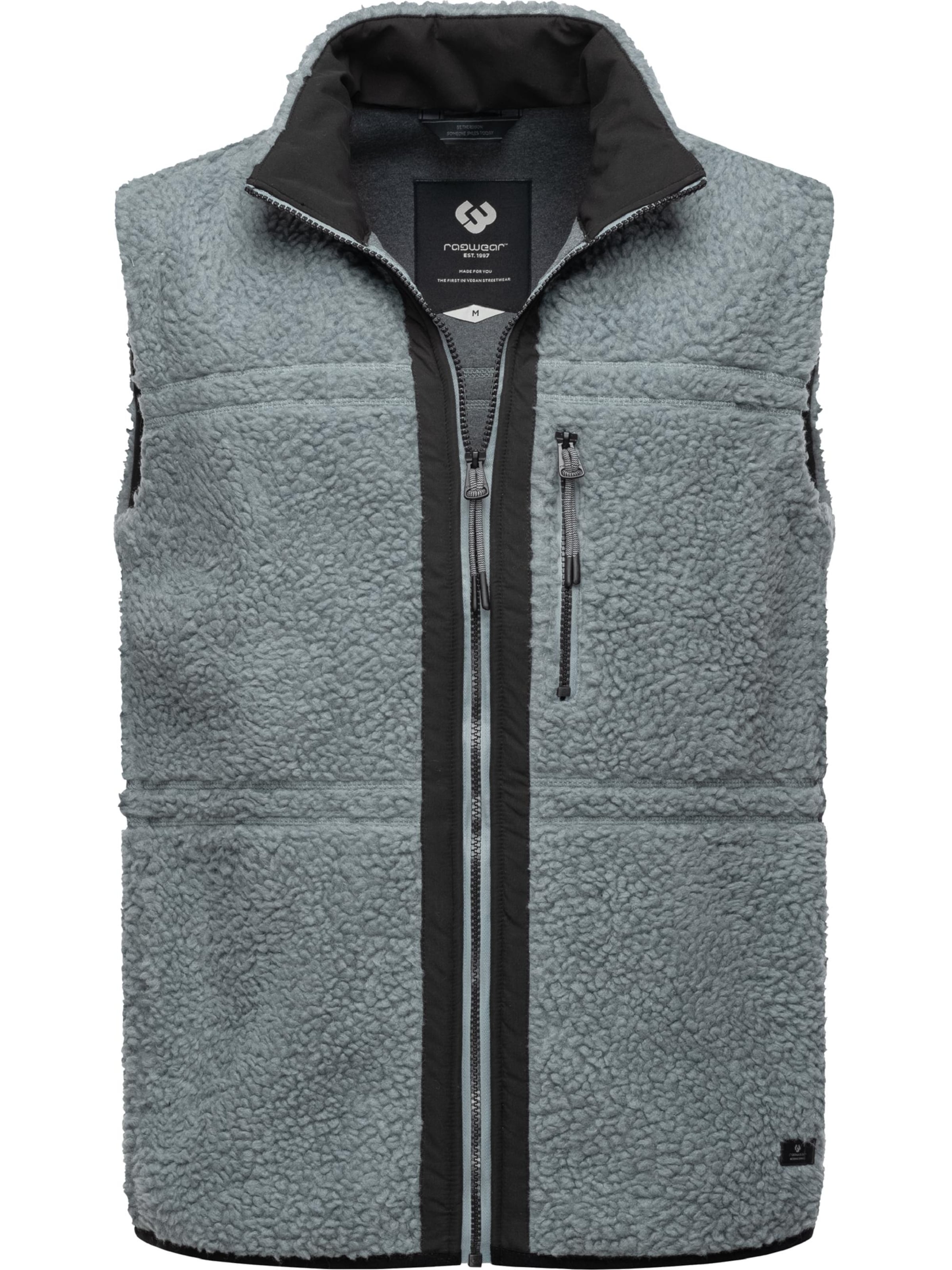 Ragwear Vest 'Noory' in Grey: front