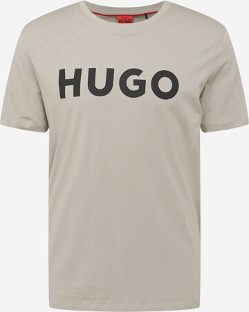 HUGO - Camisa 'Dulivio' em bege: frente