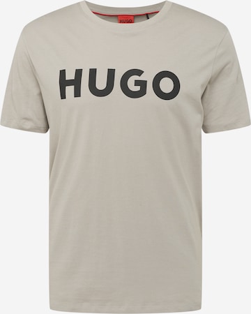 HUGO Shirt 'Dulivio' in Beige: front