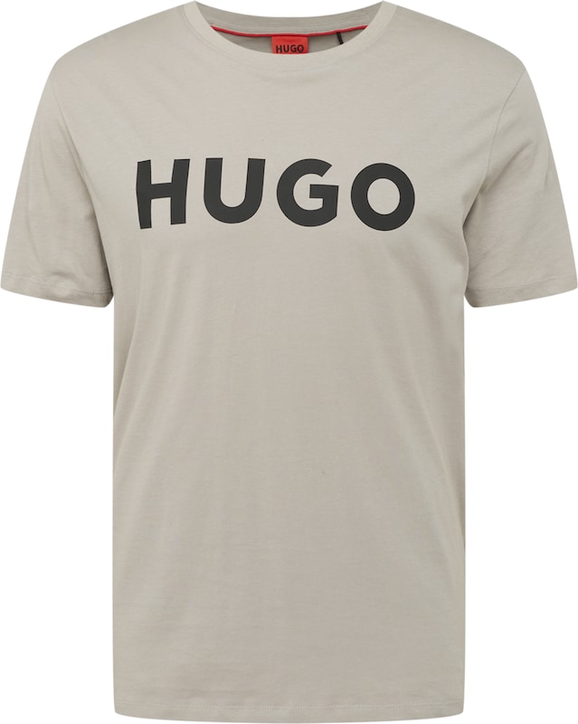 HUGO T-Shirt 'Dulivio' in Hellbeige