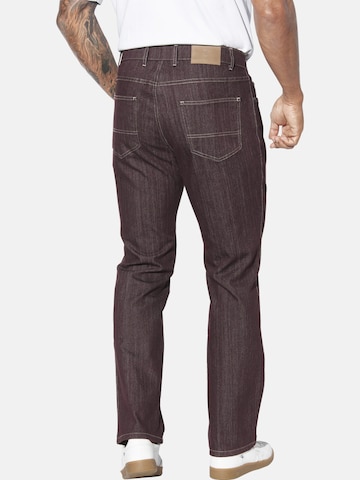 Jan Vanderstorm Loose fit Jeans 'Halgaard' in Brown