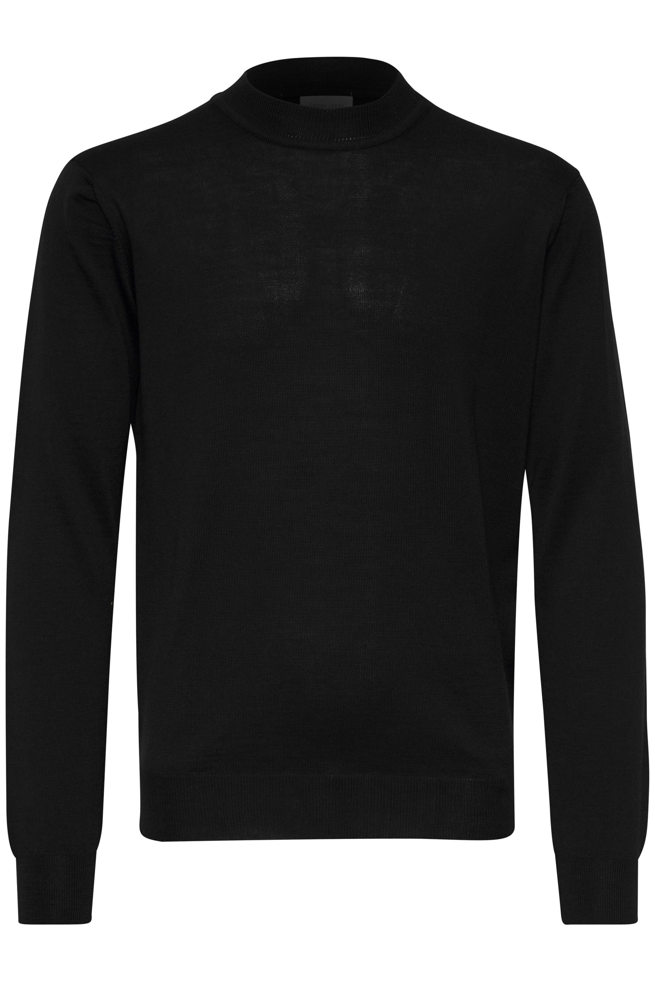 Casual Friday Pullover 'Karl' in Schwarz: Vorderseite