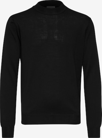 Casual Friday Sweater 'Karl' in Black: front