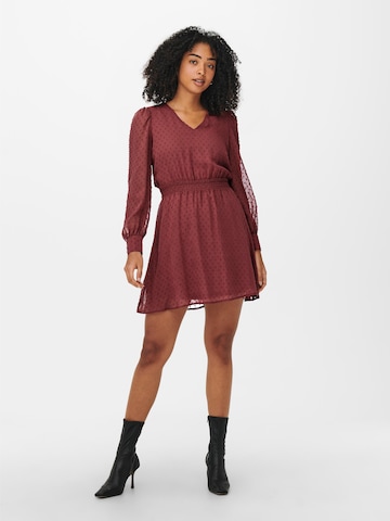 ONLY Shirt dress 'LAURENCE' in Red