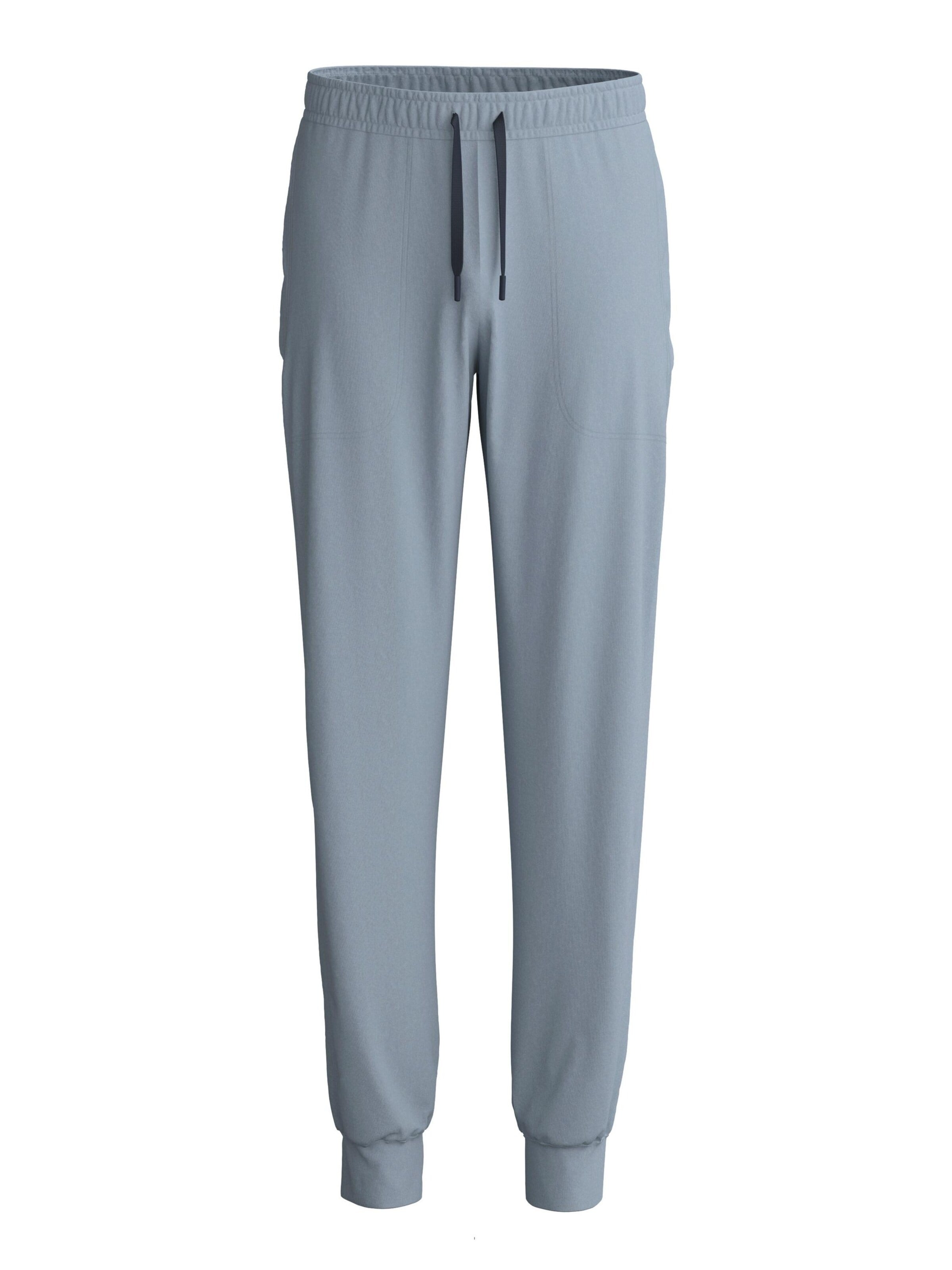 CALIDA Pyjamahose 'DEEPSLEEPWEAR Warming'‌‌ in Grau: Vorderseite