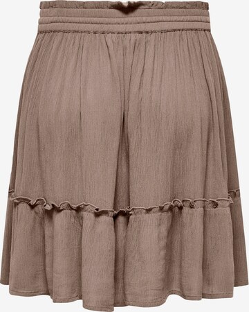 ONLY Skirt 'IBIZA' in Brown