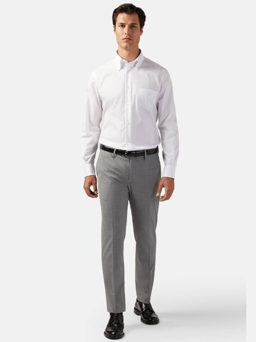 Boggi Milano Regular Trousers with creases in Grey
