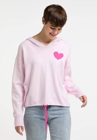 MYMO Sweater 'Nolie' in Pink: front