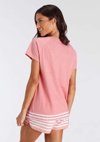 VIVANCE Short Pajama Set 'Dreams' in Orange