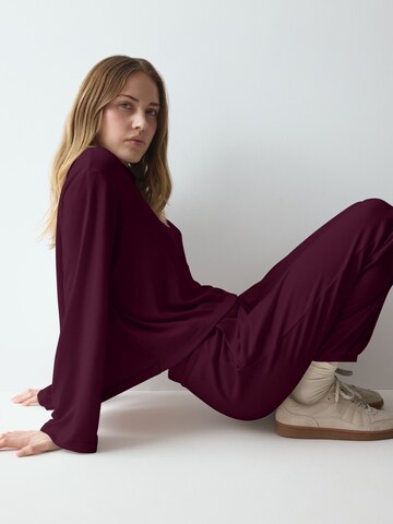 TRIUMPH Shirt ' Red Label Cozy Comfort ' in Red