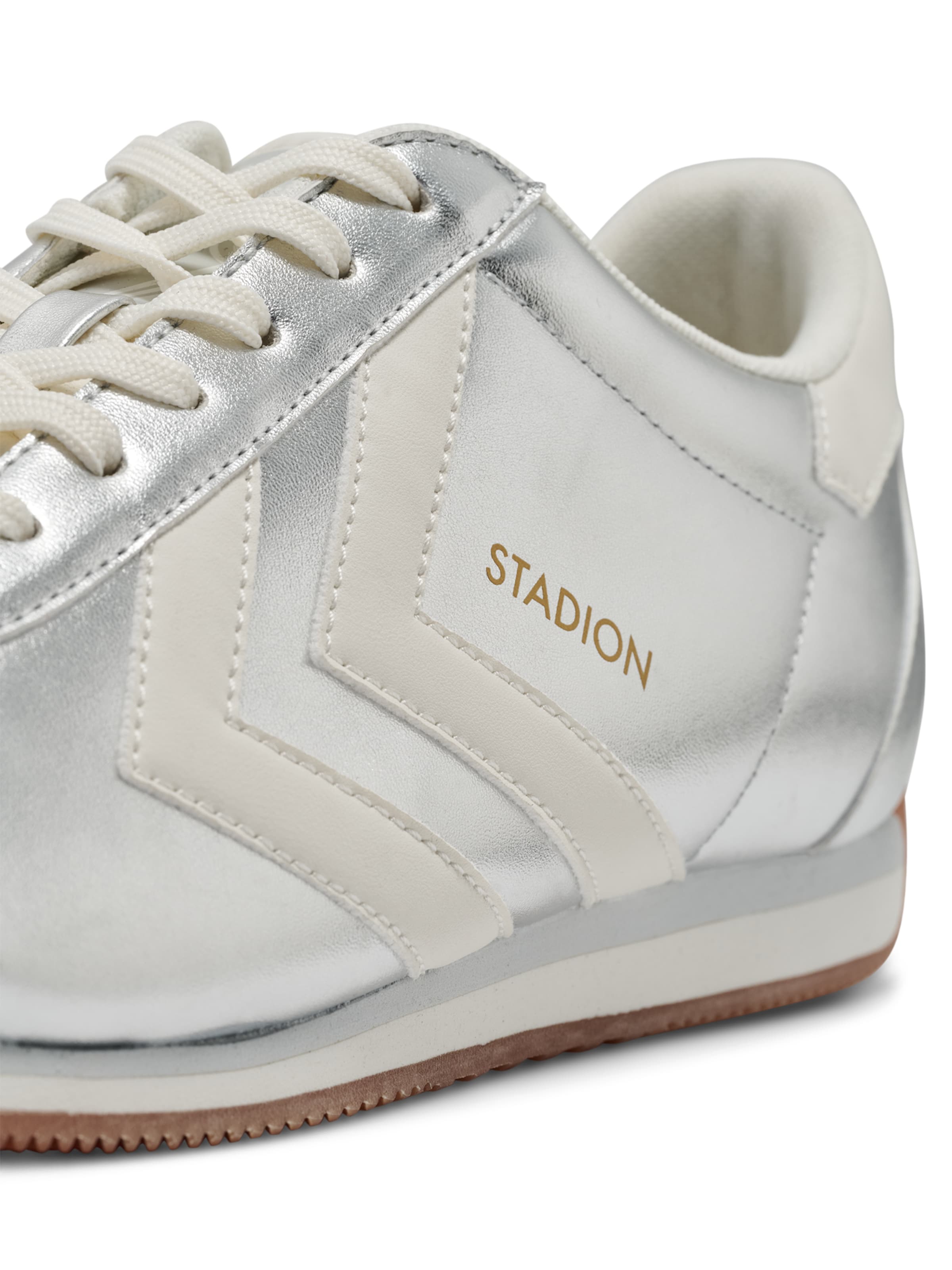 Sneaker low 'STADION' de la Hummel pe argintiu