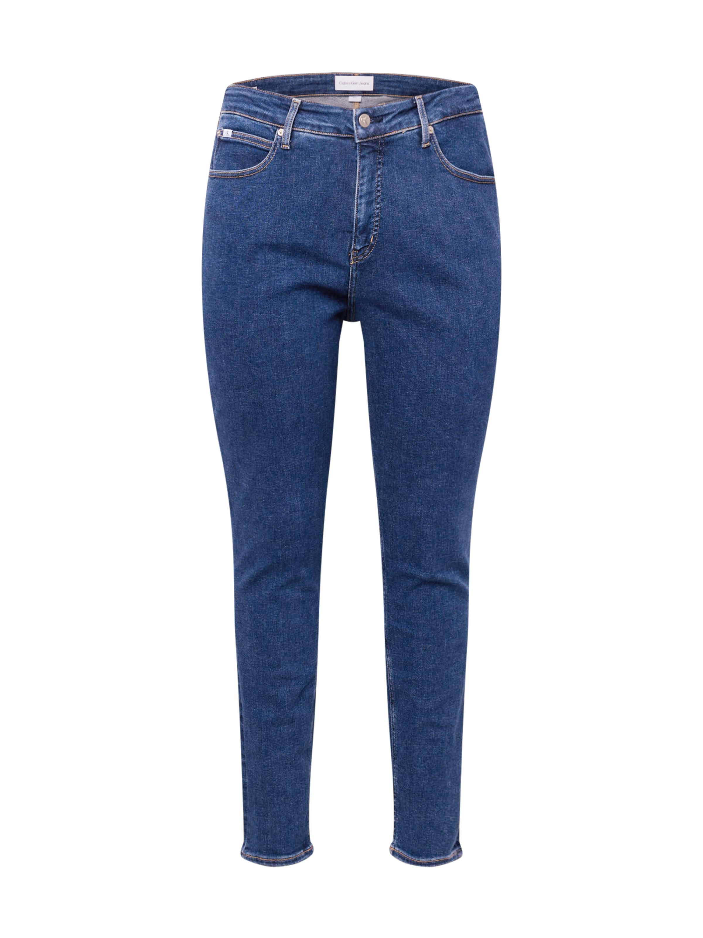 Calvin Klein Jeans Curve Skinny Jeans 'HIGH RISE SKINNY PLUS' in Blue: front